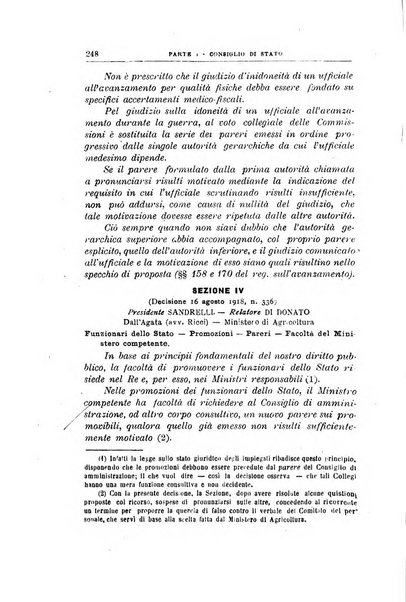 La giustizia amministrativa raccolta di decisioni e pareri del Consiglio di Stato, decisioni della Corte dei conti, sentenze della Cassazione di Roma, e decisioni delle Giunte provinciali amministrative