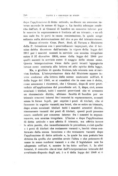 La giustizia amministrativa raccolta di decisioni e pareri del Consiglio di Stato, decisioni della Corte dei conti, sentenze della Cassazione di Roma, e decisioni delle Giunte provinciali amministrative