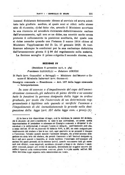 La giustizia amministrativa raccolta di decisioni e pareri del Consiglio di Stato, decisioni della Corte dei conti, sentenze della Cassazione di Roma, e decisioni delle Giunte provinciali amministrative