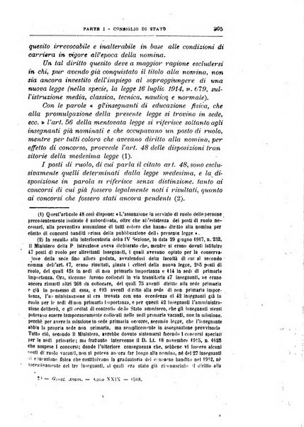 La giustizia amministrativa raccolta di decisioni e pareri del Consiglio di Stato, decisioni della Corte dei conti, sentenze della Cassazione di Roma, e decisioni delle Giunte provinciali amministrative