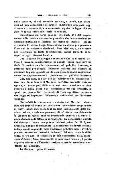 La giustizia amministrativa raccolta di decisioni e pareri del Consiglio di Stato, decisioni della Corte dei conti, sentenze della Cassazione di Roma, e decisioni delle Giunte provinciali amministrative