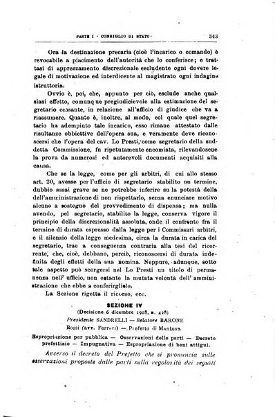 La giustizia amministrativa raccolta di decisioni e pareri del Consiglio di Stato, decisioni della Corte dei conti, sentenze della Cassazione di Roma, e decisioni delle Giunte provinciali amministrative