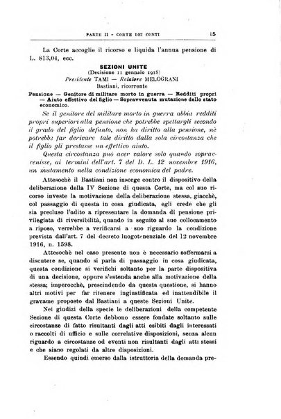 La giustizia amministrativa raccolta di decisioni e pareri del Consiglio di Stato, decisioni della Corte dei conti, sentenze della Cassazione di Roma, e decisioni delle Giunte provinciali amministrative