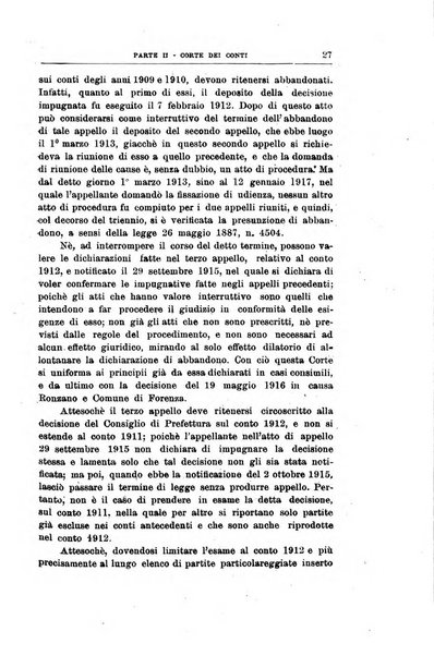 La giustizia amministrativa raccolta di decisioni e pareri del Consiglio di Stato, decisioni della Corte dei conti, sentenze della Cassazione di Roma, e decisioni delle Giunte provinciali amministrative