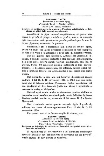 La giustizia amministrativa raccolta di decisioni e pareri del Consiglio di Stato, decisioni della Corte dei conti, sentenze della Cassazione di Roma, e decisioni delle Giunte provinciali amministrative