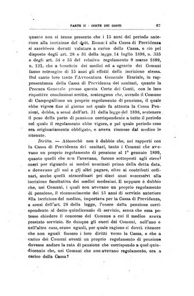 La giustizia amministrativa raccolta di decisioni e pareri del Consiglio di Stato, decisioni della Corte dei conti, sentenze della Cassazione di Roma, e decisioni delle Giunte provinciali amministrative