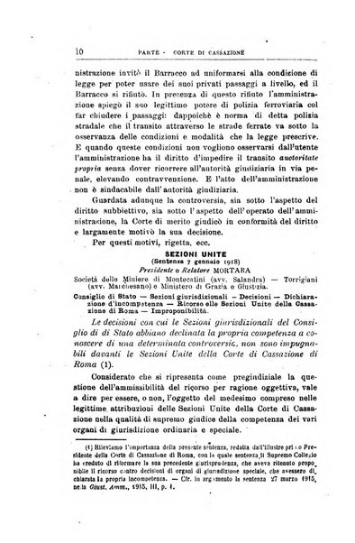 La giustizia amministrativa raccolta di decisioni e pareri del Consiglio di Stato, decisioni della Corte dei conti, sentenze della Cassazione di Roma, e decisioni delle Giunte provinciali amministrative