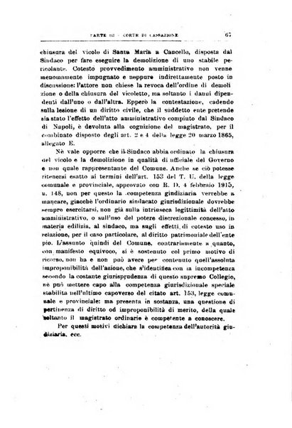 La giustizia amministrativa raccolta di decisioni e pareri del Consiglio di Stato, decisioni della Corte dei conti, sentenze della Cassazione di Roma, e decisioni delle Giunte provinciali amministrative