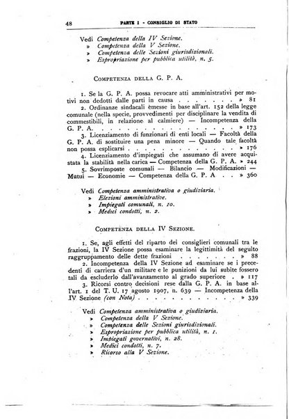 La giustizia amministrativa raccolta di decisioni e pareri del Consiglio di Stato, decisioni della Corte dei conti, sentenze della Cassazione di Roma, e decisioni delle Giunte provinciali amministrative