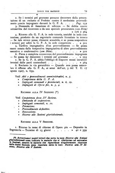 La giustizia amministrativa raccolta di decisioni e pareri del Consiglio di Stato, decisioni della Corte dei conti, sentenze della Cassazione di Roma, e decisioni delle Giunte provinciali amministrative