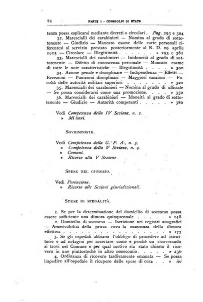 La giustizia amministrativa raccolta di decisioni e pareri del Consiglio di Stato, decisioni della Corte dei conti, sentenze della Cassazione di Roma, e decisioni delle Giunte provinciali amministrative