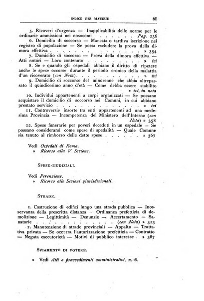 La giustizia amministrativa raccolta di decisioni e pareri del Consiglio di Stato, decisioni della Corte dei conti, sentenze della Cassazione di Roma, e decisioni delle Giunte provinciali amministrative