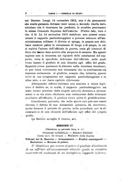 La giustizia amministrativa raccolta di decisioni e pareri del Consiglio di Stato, decisioni della Corte dei conti, sentenze della Cassazione di Roma, e decisioni delle Giunte provinciali amministrative