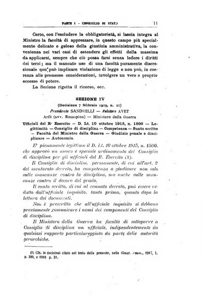 La giustizia amministrativa raccolta di decisioni e pareri del Consiglio di Stato, decisioni della Corte dei conti, sentenze della Cassazione di Roma, e decisioni delle Giunte provinciali amministrative