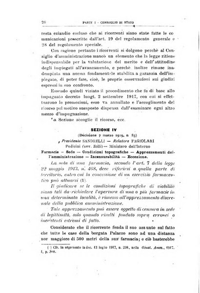 La giustizia amministrativa raccolta di decisioni e pareri del Consiglio di Stato, decisioni della Corte dei conti, sentenze della Cassazione di Roma, e decisioni delle Giunte provinciali amministrative