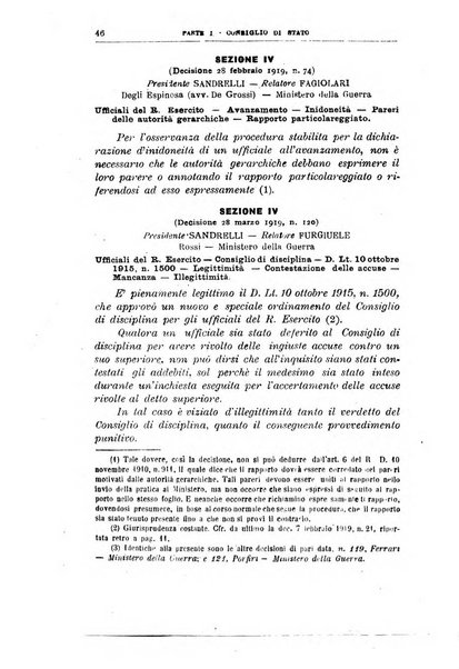 La giustizia amministrativa raccolta di decisioni e pareri del Consiglio di Stato, decisioni della Corte dei conti, sentenze della Cassazione di Roma, e decisioni delle Giunte provinciali amministrative