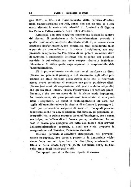 La giustizia amministrativa raccolta di decisioni e pareri del Consiglio di Stato, decisioni della Corte dei conti, sentenze della Cassazione di Roma, e decisioni delle Giunte provinciali amministrative