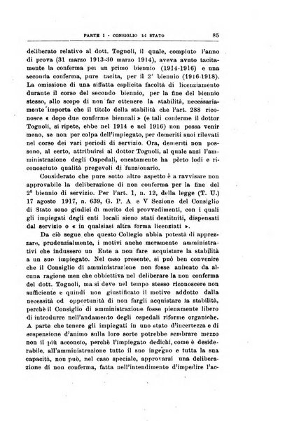 La giustizia amministrativa raccolta di decisioni e pareri del Consiglio di Stato, decisioni della Corte dei conti, sentenze della Cassazione di Roma, e decisioni delle Giunte provinciali amministrative