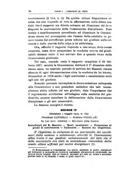 La giustizia amministrativa raccolta di decisioni e pareri del Consiglio di Stato, decisioni della Corte dei conti, sentenze della Cassazione di Roma, e decisioni delle Giunte provinciali amministrative