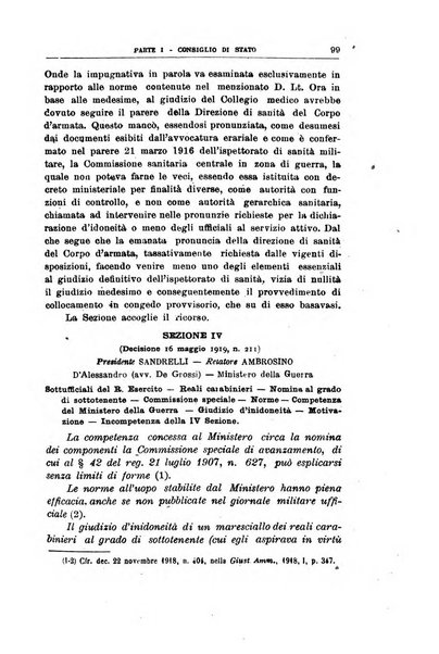 La giustizia amministrativa raccolta di decisioni e pareri del Consiglio di Stato, decisioni della Corte dei conti, sentenze della Cassazione di Roma, e decisioni delle Giunte provinciali amministrative