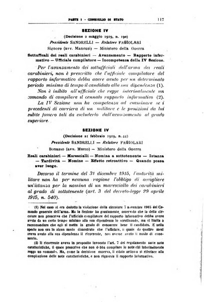 La giustizia amministrativa raccolta di decisioni e pareri del Consiglio di Stato, decisioni della Corte dei conti, sentenze della Cassazione di Roma, e decisioni delle Giunte provinciali amministrative