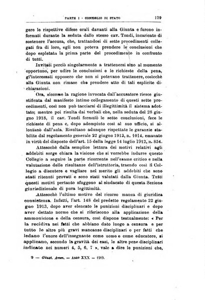 La giustizia amministrativa raccolta di decisioni e pareri del Consiglio di Stato, decisioni della Corte dei conti, sentenze della Cassazione di Roma, e decisioni delle Giunte provinciali amministrative