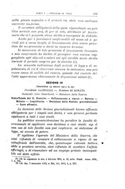 La giustizia amministrativa raccolta di decisioni e pareri del Consiglio di Stato, decisioni della Corte dei conti, sentenze della Cassazione di Roma, e decisioni delle Giunte provinciali amministrative