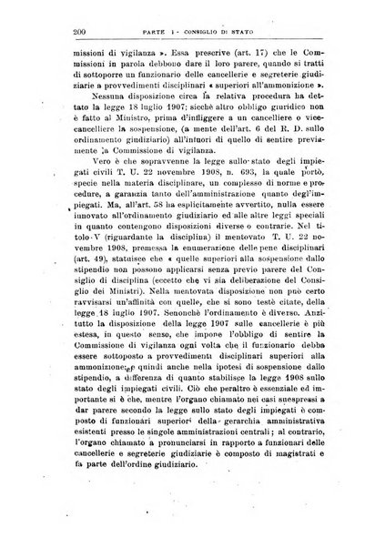 La giustizia amministrativa raccolta di decisioni e pareri del Consiglio di Stato, decisioni della Corte dei conti, sentenze della Cassazione di Roma, e decisioni delle Giunte provinciali amministrative