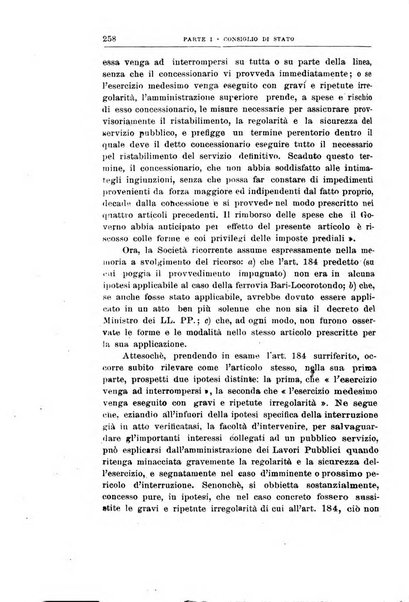 La giustizia amministrativa raccolta di decisioni e pareri del Consiglio di Stato, decisioni della Corte dei conti, sentenze della Cassazione di Roma, e decisioni delle Giunte provinciali amministrative