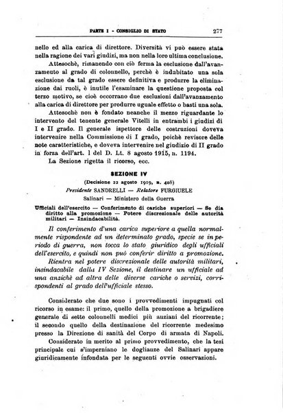 La giustizia amministrativa raccolta di decisioni e pareri del Consiglio di Stato, decisioni della Corte dei conti, sentenze della Cassazione di Roma, e decisioni delle Giunte provinciali amministrative