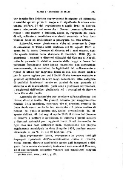 La giustizia amministrativa raccolta di decisioni e pareri del Consiglio di Stato, decisioni della Corte dei conti, sentenze della Cassazione di Roma, e decisioni delle Giunte provinciali amministrative