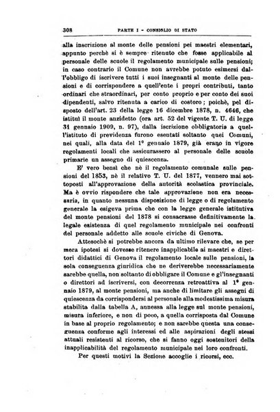 La giustizia amministrativa raccolta di decisioni e pareri del Consiglio di Stato, decisioni della Corte dei conti, sentenze della Cassazione di Roma, e decisioni delle Giunte provinciali amministrative