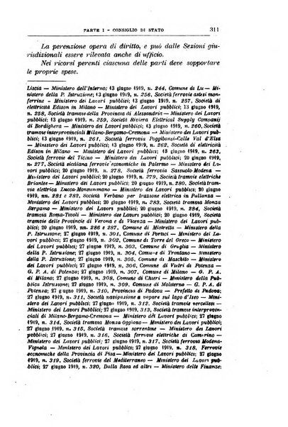 La giustizia amministrativa raccolta di decisioni e pareri del Consiglio di Stato, decisioni della Corte dei conti, sentenze della Cassazione di Roma, e decisioni delle Giunte provinciali amministrative