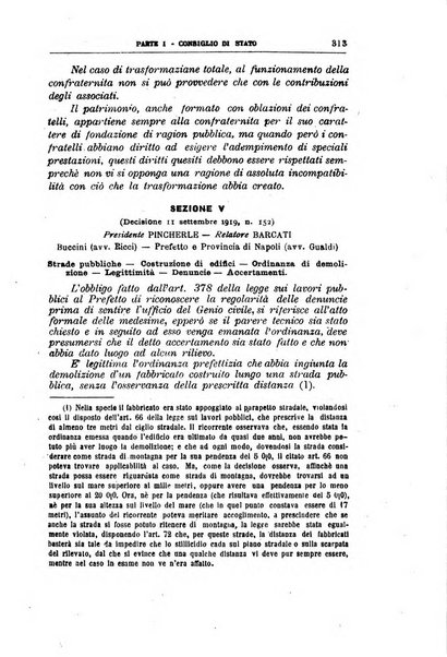 La giustizia amministrativa raccolta di decisioni e pareri del Consiglio di Stato, decisioni della Corte dei conti, sentenze della Cassazione di Roma, e decisioni delle Giunte provinciali amministrative