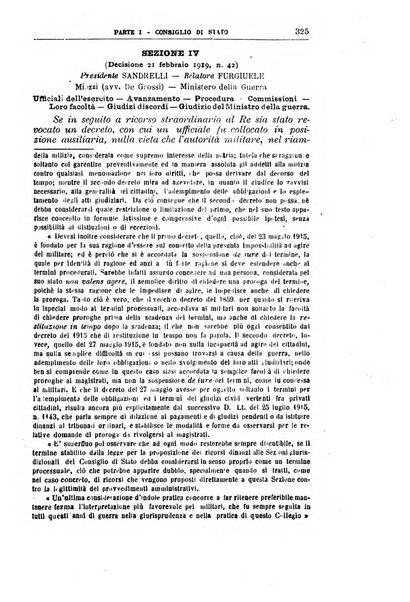 La giustizia amministrativa raccolta di decisioni e pareri del Consiglio di Stato, decisioni della Corte dei conti, sentenze della Cassazione di Roma, e decisioni delle Giunte provinciali amministrative