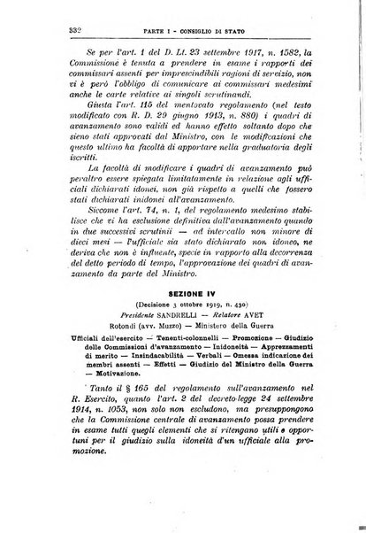 La giustizia amministrativa raccolta di decisioni e pareri del Consiglio di Stato, decisioni della Corte dei conti, sentenze della Cassazione di Roma, e decisioni delle Giunte provinciali amministrative