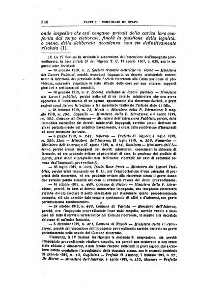 La giustizia amministrativa raccolta di decisioni e pareri del Consiglio di Stato, decisioni della Corte dei conti, sentenze della Cassazione di Roma, e decisioni delle Giunte provinciali amministrative