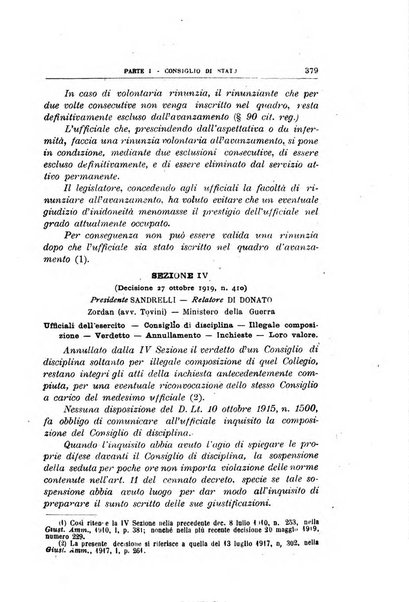 La giustizia amministrativa raccolta di decisioni e pareri del Consiglio di Stato, decisioni della Corte dei conti, sentenze della Cassazione di Roma, e decisioni delle Giunte provinciali amministrative