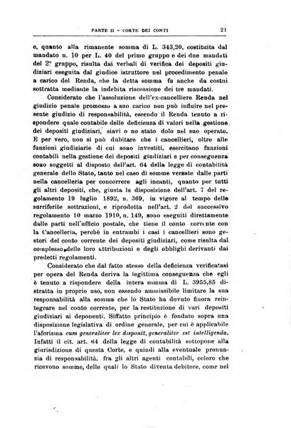 La giustizia amministrativa raccolta di decisioni e pareri del Consiglio di Stato, decisioni della Corte dei conti, sentenze della Cassazione di Roma, e decisioni delle Giunte provinciali amministrative