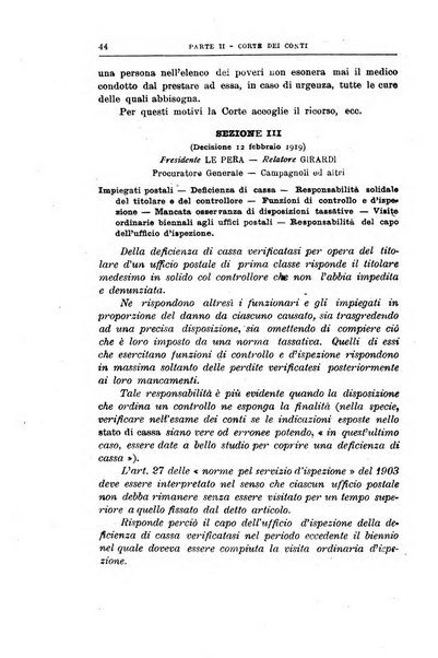 La giustizia amministrativa raccolta di decisioni e pareri del Consiglio di Stato, decisioni della Corte dei conti, sentenze della Cassazione di Roma, e decisioni delle Giunte provinciali amministrative