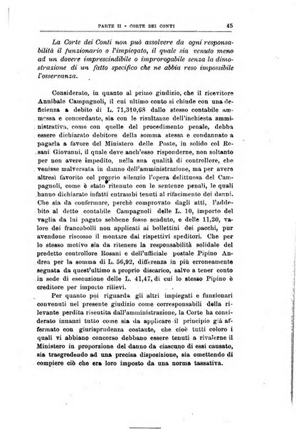 La giustizia amministrativa raccolta di decisioni e pareri del Consiglio di Stato, decisioni della Corte dei conti, sentenze della Cassazione di Roma, e decisioni delle Giunte provinciali amministrative