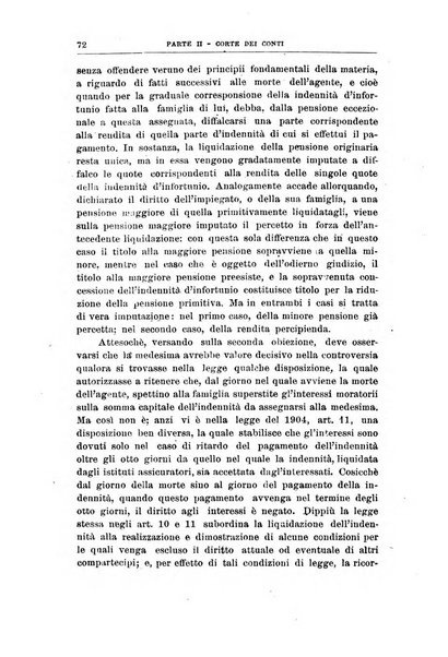 La giustizia amministrativa raccolta di decisioni e pareri del Consiglio di Stato, decisioni della Corte dei conti, sentenze della Cassazione di Roma, e decisioni delle Giunte provinciali amministrative