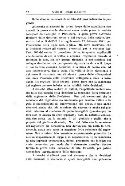 La giustizia amministrativa raccolta di decisioni e pareri del Consiglio di Stato, decisioni della Corte dei conti, sentenze della Cassazione di Roma, e decisioni delle Giunte provinciali amministrative