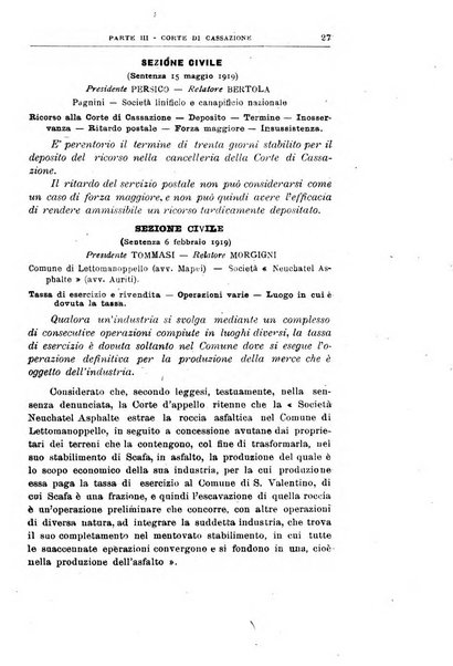 La giustizia amministrativa raccolta di decisioni e pareri del Consiglio di Stato, decisioni della Corte dei conti, sentenze della Cassazione di Roma, e decisioni delle Giunte provinciali amministrative