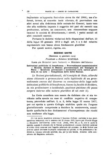 La giustizia amministrativa raccolta di decisioni e pareri del Consiglio di Stato, decisioni della Corte dei conti, sentenze della Cassazione di Roma, e decisioni delle Giunte provinciali amministrative