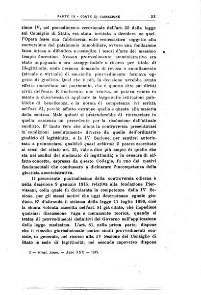 La giustizia amministrativa raccolta di decisioni e pareri del Consiglio di Stato, decisioni della Corte dei conti, sentenze della Cassazione di Roma, e decisioni delle Giunte provinciali amministrative