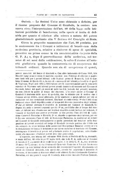 La giustizia amministrativa raccolta di decisioni e pareri del Consiglio di Stato, decisioni della Corte dei conti, sentenze della Cassazione di Roma, e decisioni delle Giunte provinciali amministrative