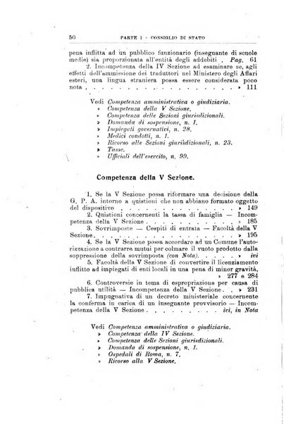 La giustizia amministrativa raccolta di decisioni e pareri del Consiglio di Stato, decisioni della Corte dei conti, sentenze della Cassazione di Roma, e decisioni delle Giunte provinciali amministrative