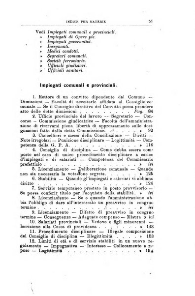 La giustizia amministrativa raccolta di decisioni e pareri del Consiglio di Stato, decisioni della Corte dei conti, sentenze della Cassazione di Roma, e decisioni delle Giunte provinciali amministrative