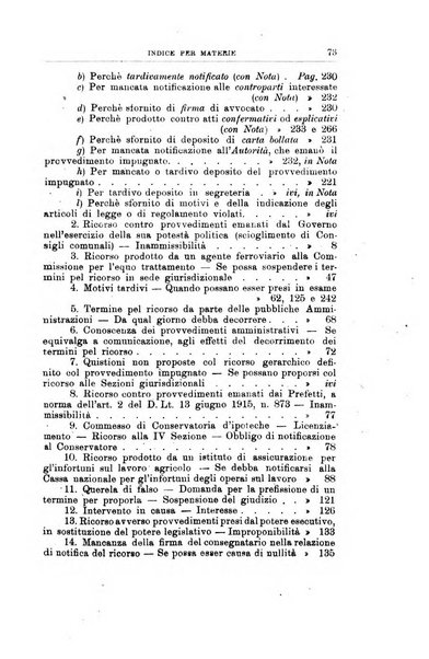 La giustizia amministrativa raccolta di decisioni e pareri del Consiglio di Stato, decisioni della Corte dei conti, sentenze della Cassazione di Roma, e decisioni delle Giunte provinciali amministrative